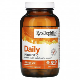 Kyolic, Kyo-Dophilus, Daily Probiotic, 3 Billion CFU, 360 Capsules