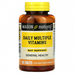 Mason Natural, Daily Multiple Vitamins, 365 таблеток