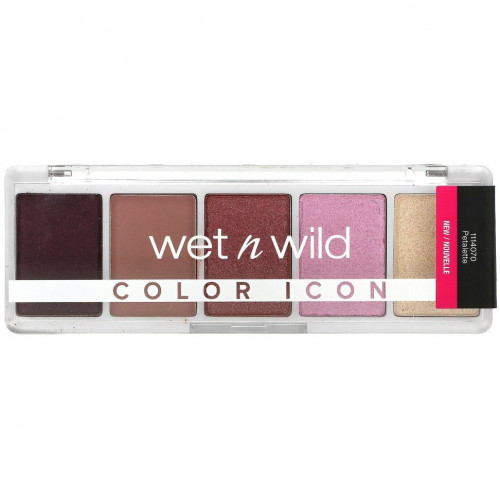 Wet n Wild, Color Icon, Petalette, палитра теней из 5 оттенков, 6 г (0,21 унции)