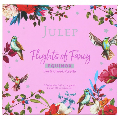 Julep, Flights of Fancy, палетка для глаз и щек, «Равноденствие», 5,9 г