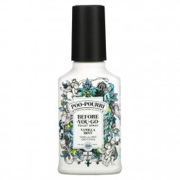 Poo-Pourri, Туалетный спрей Before-You-Go, ваниль и мята, 118 мл (4 жидк. Унции)