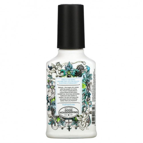 Poo-Pourri, Туалетный спрей Before-You-Go, ваниль и мята, 118 мл (4 жидк. Унции)