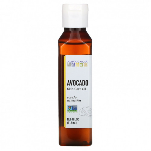 Aura Cacia, Skin Care Oil, Comforting Avocado, 4 fl oz (118 ml)