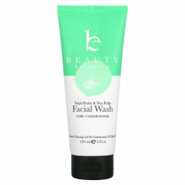 Beauty By Earth, Facial Wash, Superfruits & Sea Kelp, 4 fl oz (120 ml)