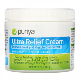 Puriya, Крем Ultra Relief, 113 г (4 унции)