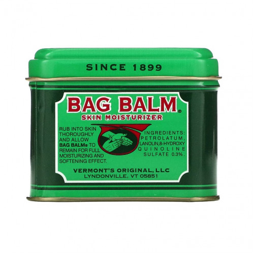 Bag Balm, Увлажняющее средство для кожи рук и тела, для сухой кожи, 4 унции