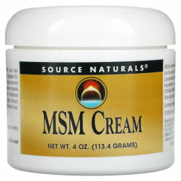 Source Naturals, Крем с МСМ, 113,4 г (4 унции)