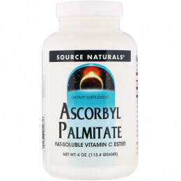 Source Naturals, Аскорбилпальмитат, порошок, 4 унции (113,4 г)