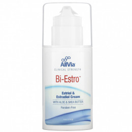 AllVia, Clinical Strength Bi-Estro, крем с эстриолом и эстрадиолом, 113 г (4 унции)