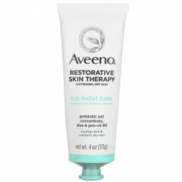 Aveeno, Restorative Skin Therapy, бальзам для снятия зуда, 113 г (4 унции)