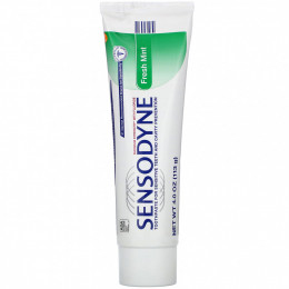 Sensodyne, Зубная паста с фтором, «Свежая мята», 113 г