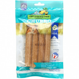 Himalayan Pet Supply, Himalayan Dog Chew, Churro, Soft, With Cheese, 4 oz (113.3 g)