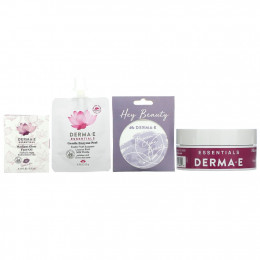 Derma E, Essentials on the Go, набор из 4 предметов