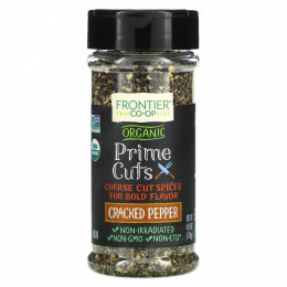 Frontier Co-op, Organic Prime Cuts, измельченный перец, 116 г (4,09 унции)