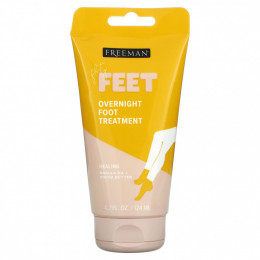 Freeman Beauty, Flirty Feet, ночное средство для ухода за стопами, с маруловым маслом и маслом какао, 124 мл (4,2 жидк. унции)