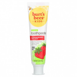 Burt's Bees, Kids, зубная паста с фтором, со вкусом клубники, 119 г (4,2 унции)