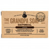 The Grandpa Soap Co., Кусковое мыло для лица и для тела, успокаивающее, овсяное, 4,25 унции (120 г)