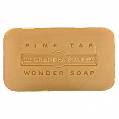 The Grandpa Soap Co., Мыло для лица, тела и волос, хвойная смола, 120 г