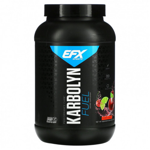 EFX Sports, Karbolyn Fuel, вишня и лайм, 1950 г (4 фунта 4,8 унции)