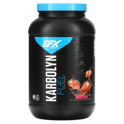 EFX Sports, Karbolyn Fuel, клубника, 1950 г (68,8 унции)