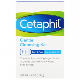 Cetaphil, мягкое очищающее средство, 127 г (4,5 унции)