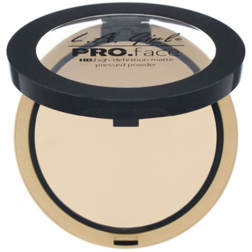 L.A. Girl, Компактная пудра для лица Pro Face HD, матирующая, оттенок Classic Ivory, 7 г