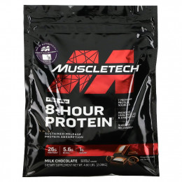 Muscletech, Platinum 8-Hour Protein, молочный шоколад, 2,09 кг (4,6 фунта)