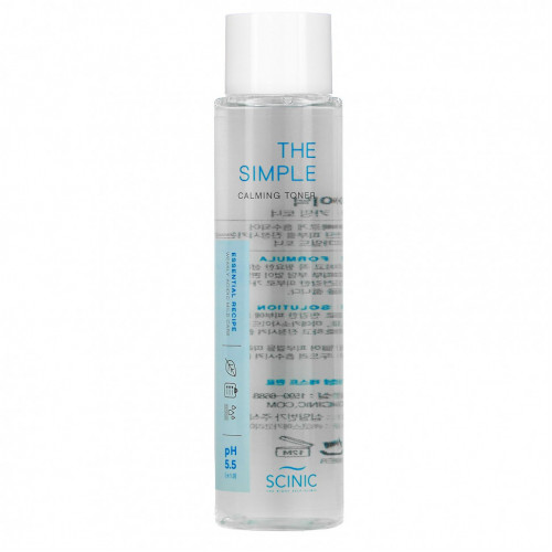 Scinic, The Simple Calming Toner, pH 5.5, 4.9 fl oz (145 ml)