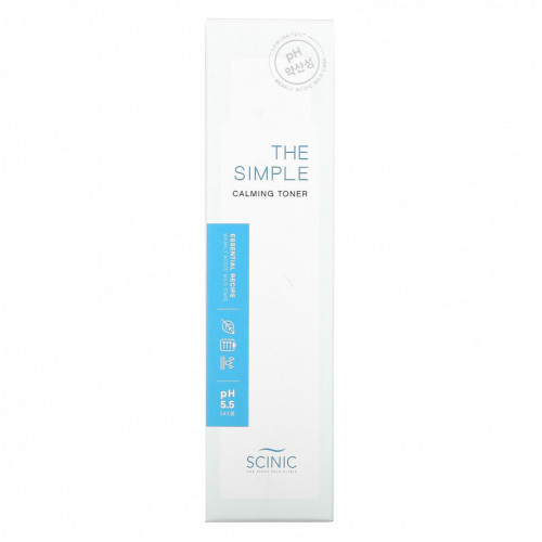 Scinic, The Simple Calming Toner, pH 5.5, 4.9 fl oz (145 ml)