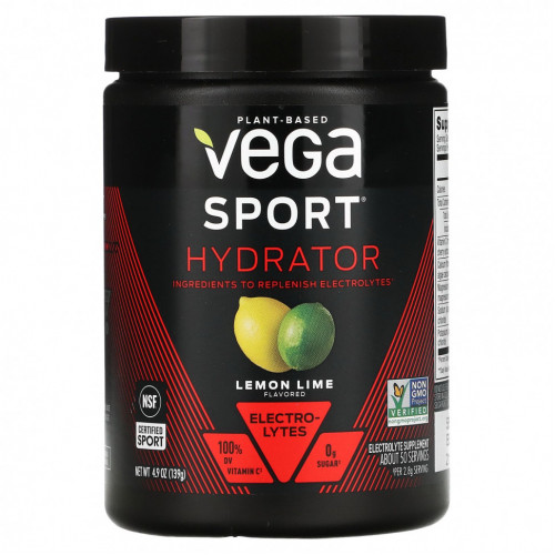 Vega, Sport, Восстановитель влаги, Лимон-лайм, 4,9 унц. (139 г)