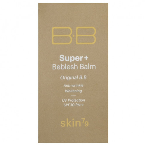 Skin79, Super+ Beblesh, оригинальный BB-крем, SPF 30 PA++, золото, 40 мл