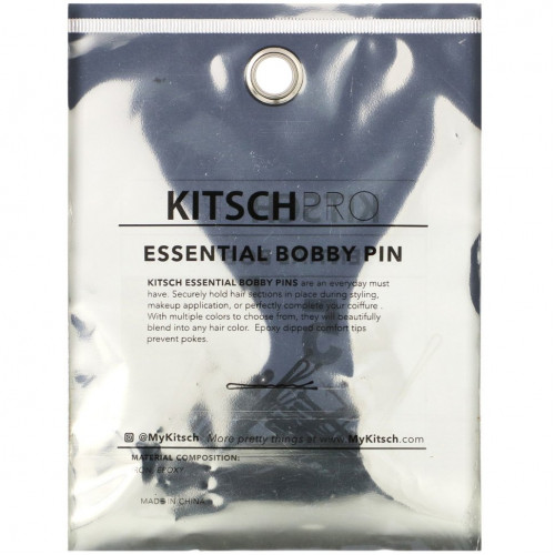 Kitsch, Профессиональная, Essential Bobby Pin, Блондинка, 45 штук