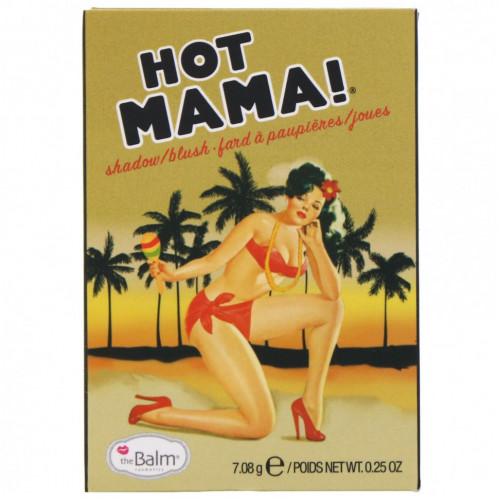 theBalm Cosmetics, Hot Mama, тени/румяна, 7,08 г