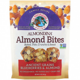 Almondina, Almond Bites, Древние зерна черники и миндаля, 5 унций (142 г)