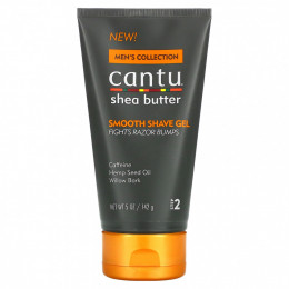 Cantu, Men's Collection, гель для гладкого бритья с маслом ши, 142 г (5 унций)