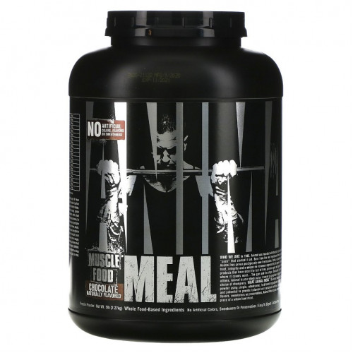 Universal Nutrition, Animal Meal, шоколад, 2,27 кг (5 фунтов)