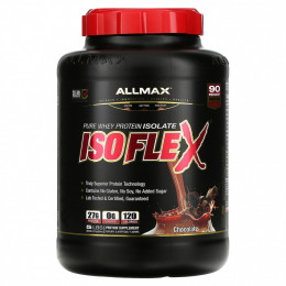 ALLMAX Nutrition, Isoflex, чистый изолят сывороточного протеина, со вкусом шоколада, 2,27 кг (5 фунтов)