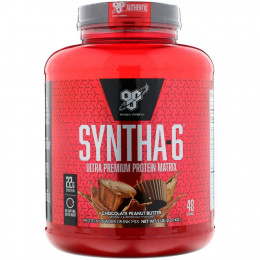 BSN, Syntha-6, Ultra Premium Protein Matrix, Powder Drink Mix, Chocolate Peanut Butter