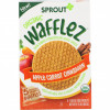 Sprout Organic, Вафли Wafflez, яблоко, морковь и корица, 5 упаковок, 18 г