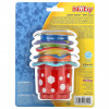 Nuby, Splish Splash Stacking Cups, для детей от 9 месяцев, 5 чашек