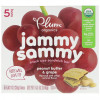 Plum Organics, Jammy Sammy, арахисовая паста и виноград, 5 батончиков, 29 г (1,02 унции)