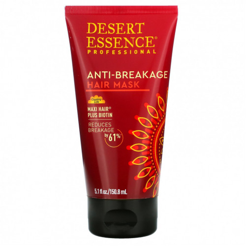 Desert Essence, Маска для хрупких и поврежденных волос, 5,1 ж. унц. (150,8 мл)