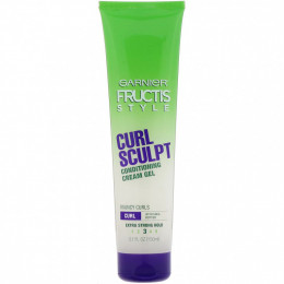 Garnier, Fructis, Curl Sculpt, крем-гель для кудрявых волос, 150 мл