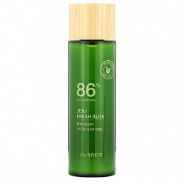 The Saem, Jeju Fresh Aloe, успокаивающий гель «86% алоэ вера», 155 мл (5,24 жидк. унции)