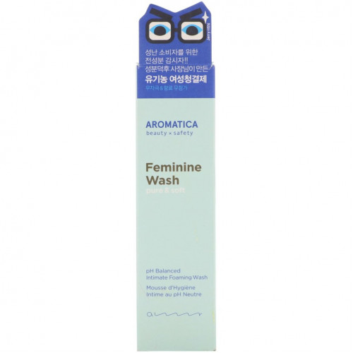 Aromatica, Pure & Soft, средство для интимной гигиены для женщин, 170 мл (5,7 жидк. унции)