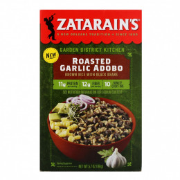 Zatarain's, Garden District Kitchen, обжаренный чеснок адобо, 161 г (5,7 унции)