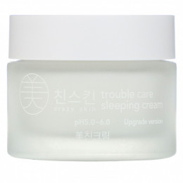 Crazy Skin, Trouble Care, ночной крем, 50 г