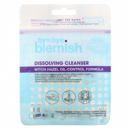 Bye Bye Blemish, Dissolving Cleanser, 50 Sheets, 0.01 oz (0.3 g)