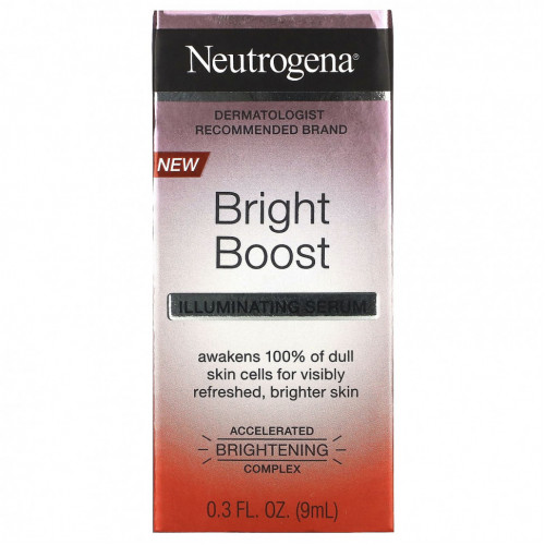 Neutrogena, Bright Boost, сыворотка для сияния кожи, 9 мл (0,3 жидк. Унции)