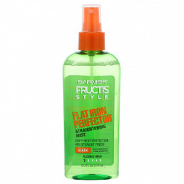 Garnier, Fructis Style, спрей для выпрямления волос Flat Iron Perfector, 177 мл (6 жидк. Унций)